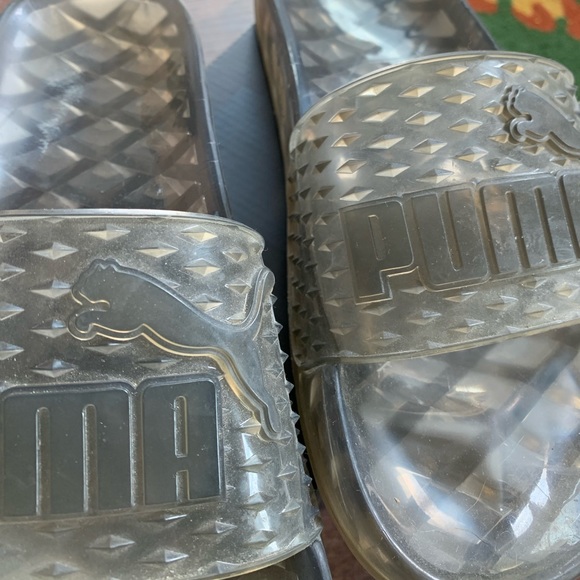 Puma Fenty By Rihanna Jelly Slide Black - Picture 2 of 5